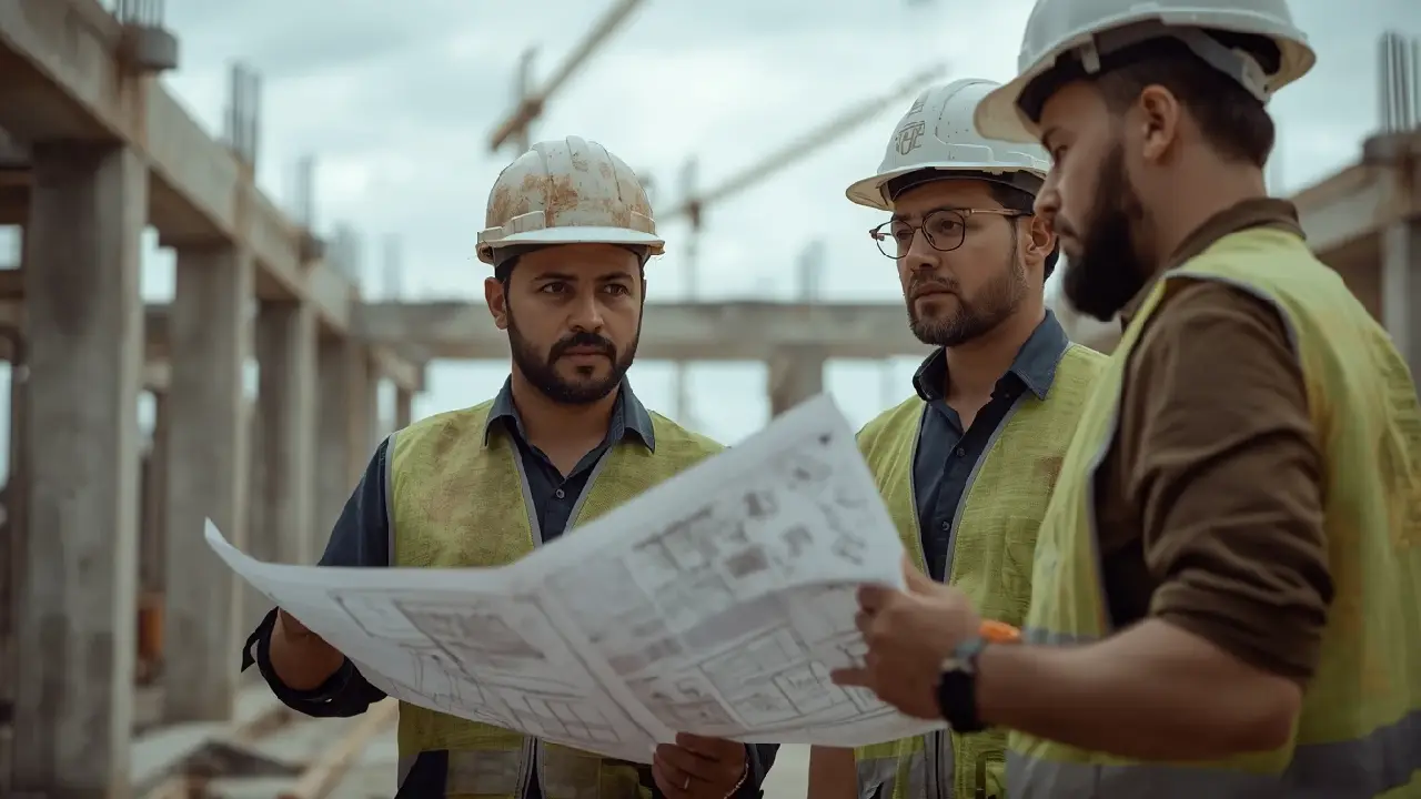 Proyecto de construcción en ejecución